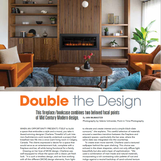 Article called Double the Design